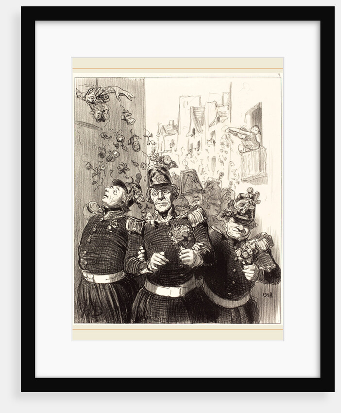 Rifolard est plus charmé que jamais, 1848 by Honoré Daumier