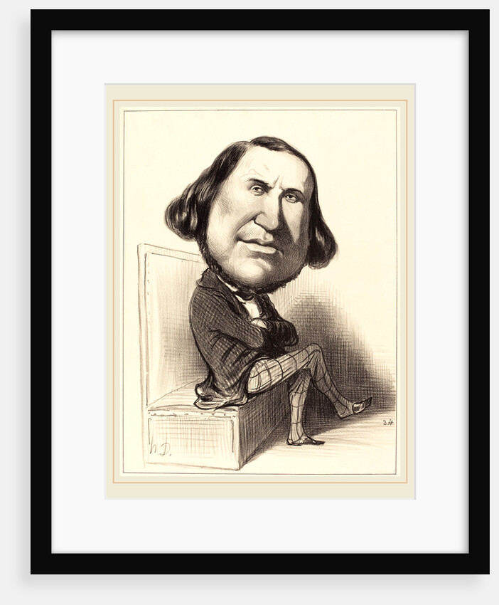 Auguste Avond, 1849 by Honoré Daumier