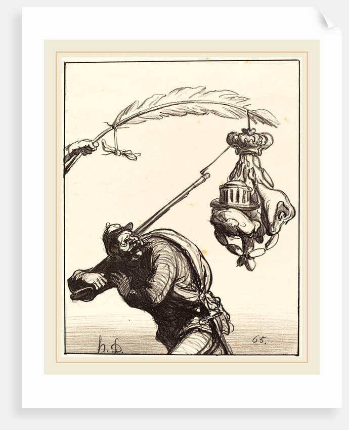 La paix a tout prix, 1870 by Honoré Daumier