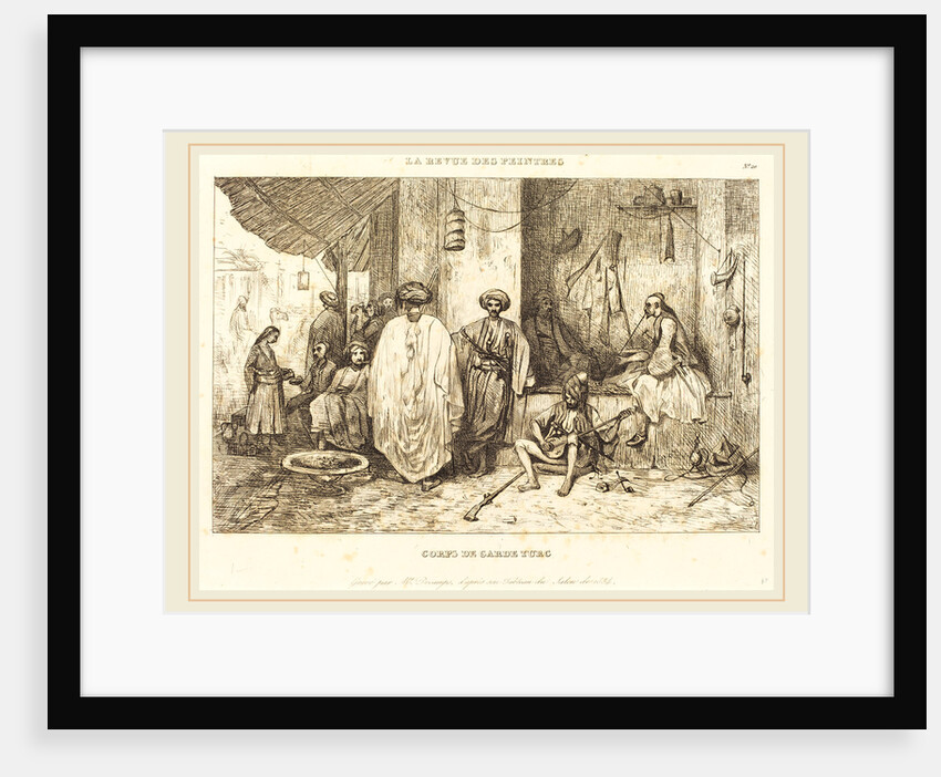 Le Corps de Garde, in or after 1834 by Alexandre-Gabriel Decamps