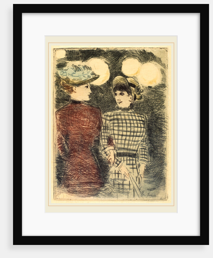 To Bullier's, c. 1876 by Jean-Louis Forain