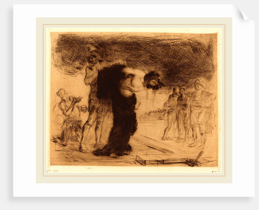 Christ Stripped of His Clothes by Jean-Louis Forain