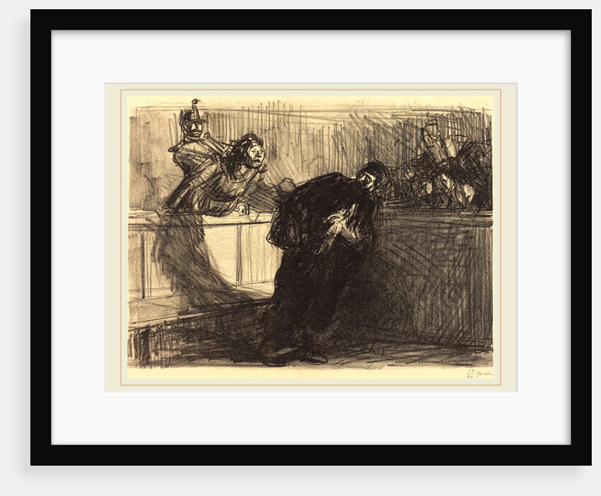 The Lawyer Abused by Jean-Louis Forain