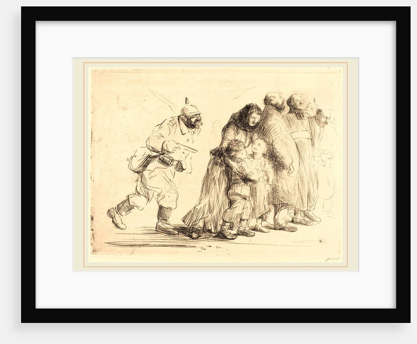 The Notables (large plate) by Jean-Louis Forain
