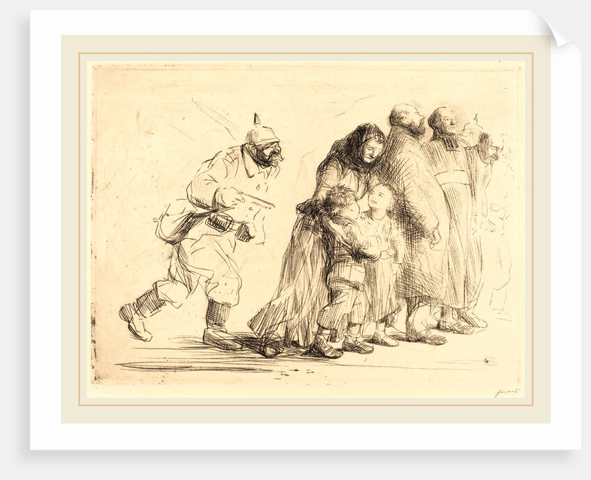 The Notables (large plate) by Jean-Louis Forain