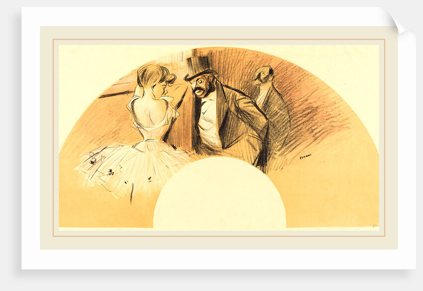 Fan by Jean-Louis Forain