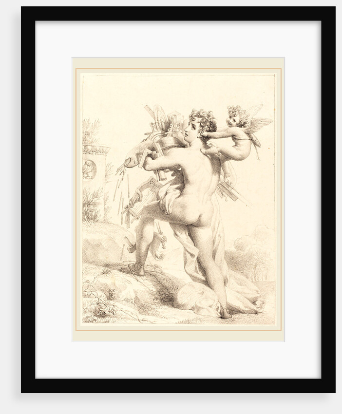 Grasp All, Lose All (Qui trop embrasse, mal etrient), c. 1816 by Baron Pierre-Narcisse Guerin