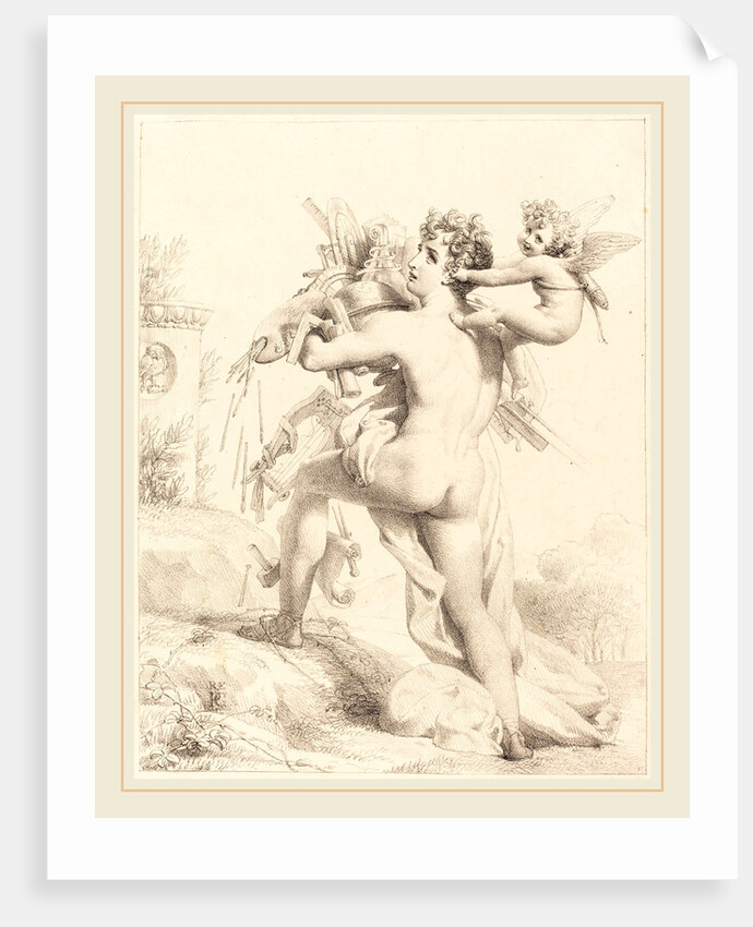 Grasp All, Lose All (Qui trop embrasse, mal etrient), c. 1816 by Baron Pierre-Narcisse Guerin