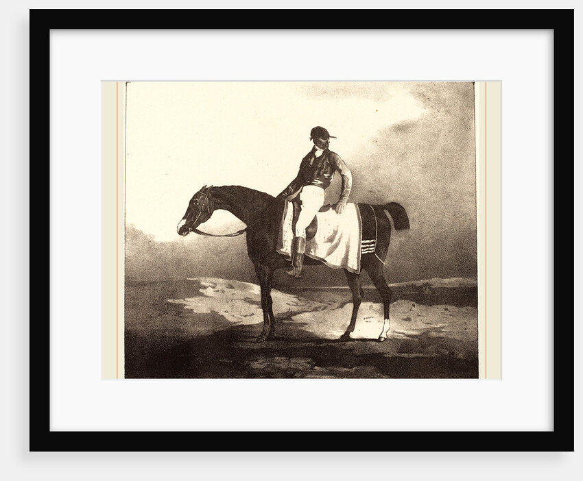 British Horse and Jockey by Louis-Pierre-Marie Courtin