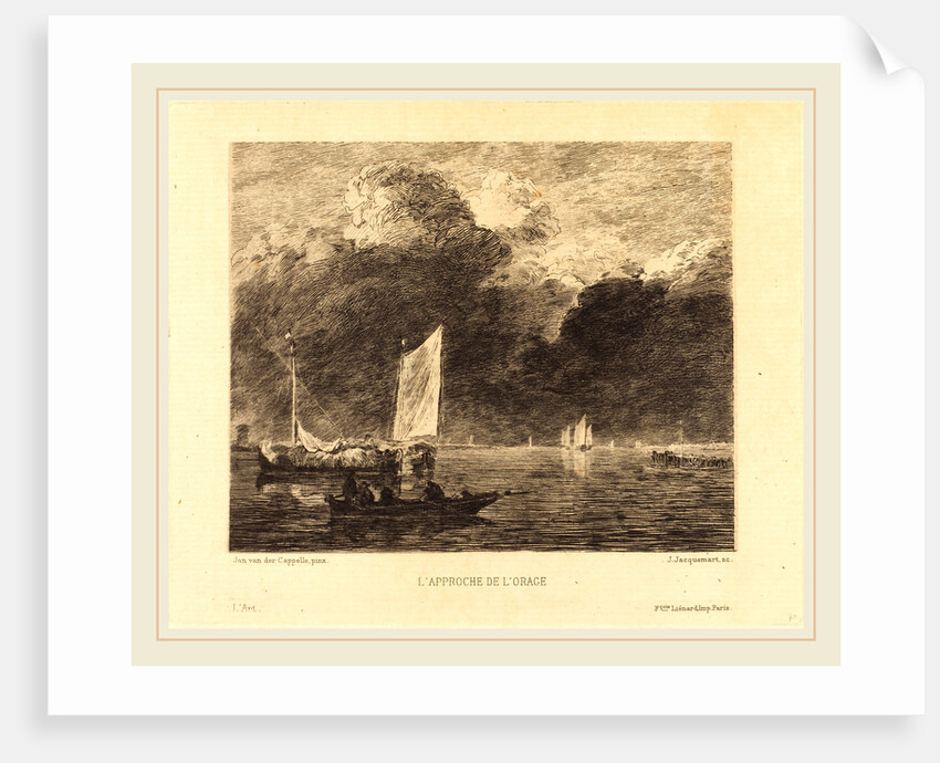 L'Approche de l'Orage by Jules-Ferdinand Jacquemart