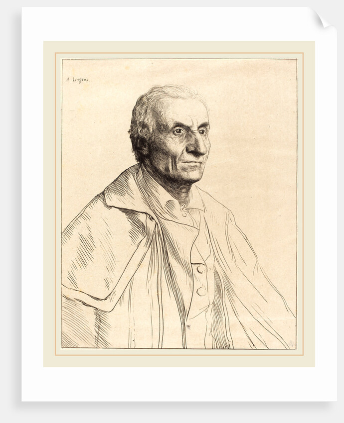 Large Spaniard by Alphonse Legros