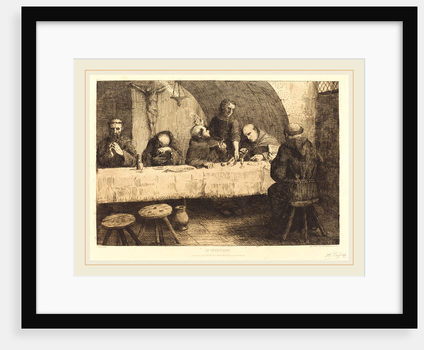 The Refectory by Alphonse Legros