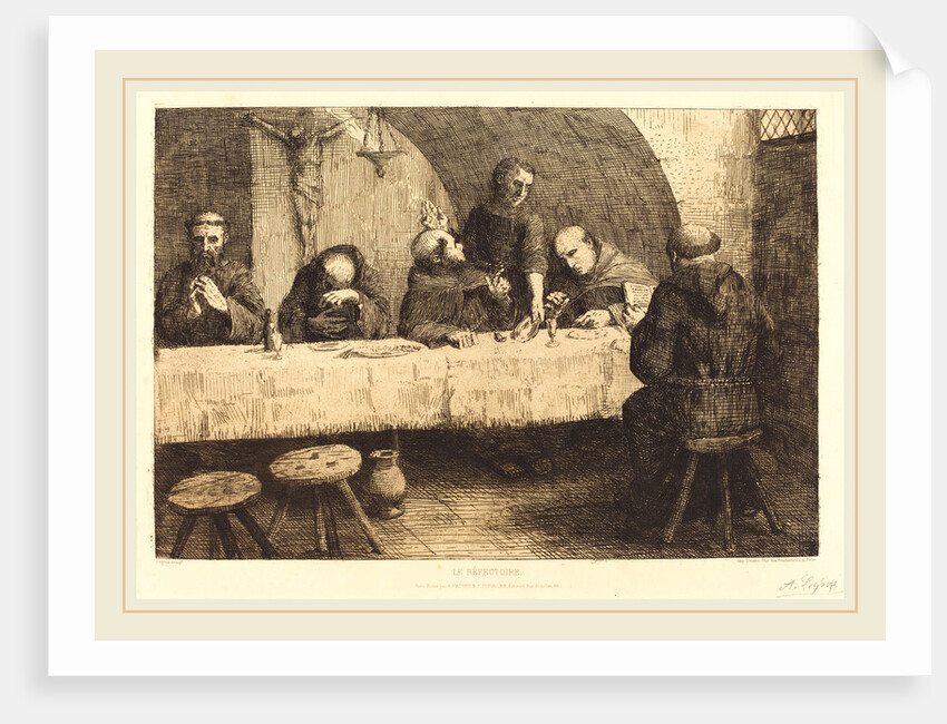 The Refectory by Alphonse Legros
