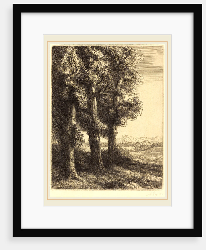 Corner of a Wood by Alphonse Legros