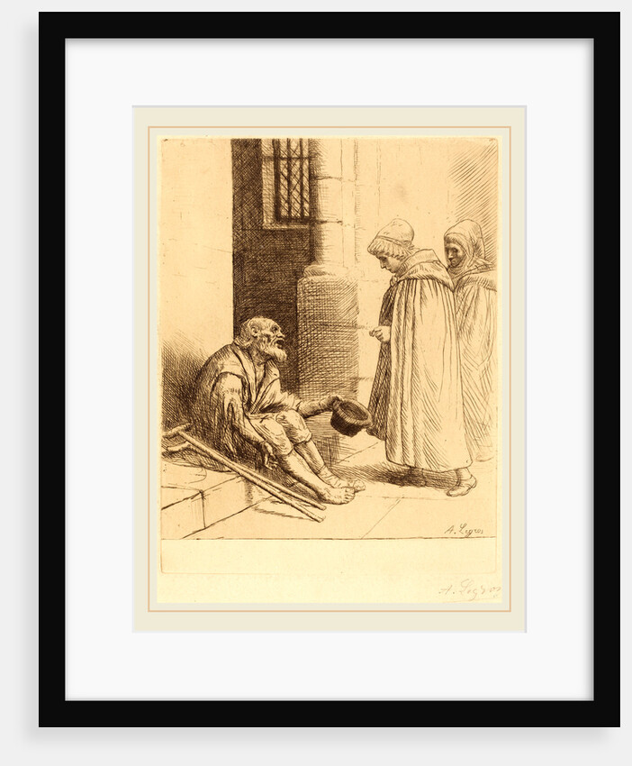 Charity by Alphonse Legros