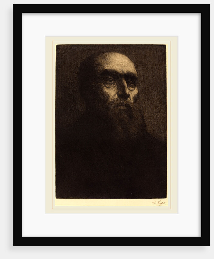 Head of a Man by Alphonse Legros