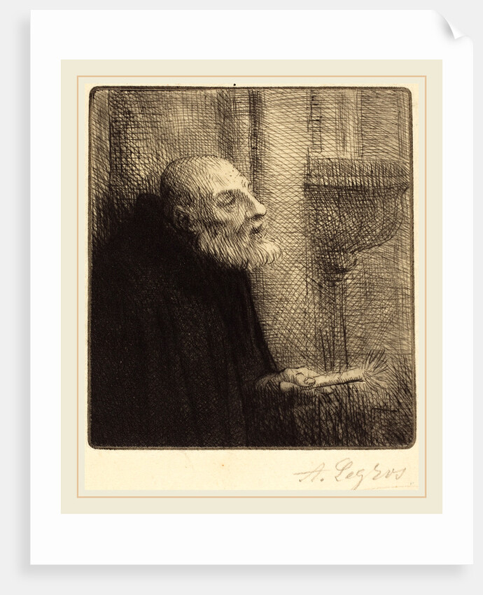Distributor of the Holy Water by Alphonse Legros