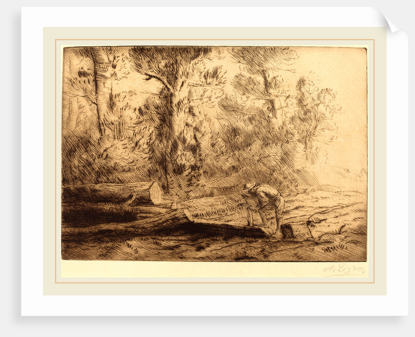 Squaring Logs by Alphonse Legros