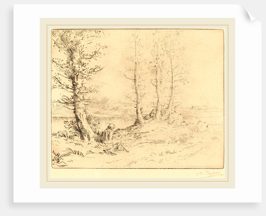 Along the River by Alphonse Legros