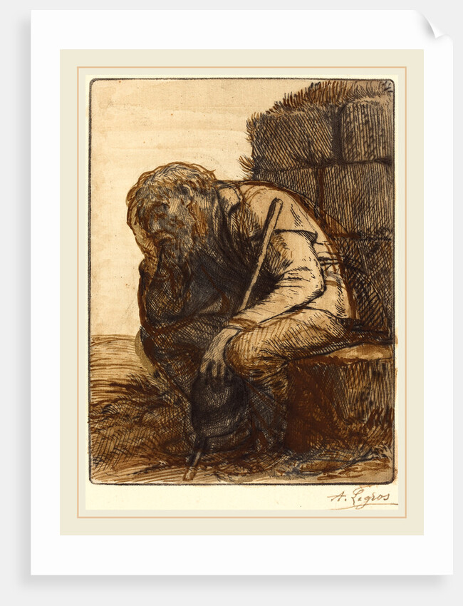 Desperate Man by Alphonse Legros
