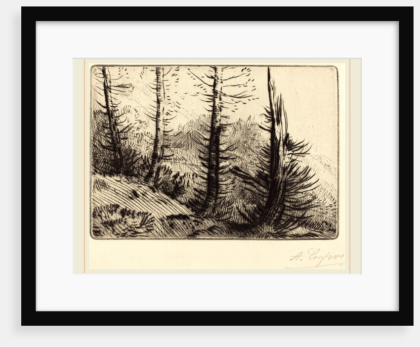 In the Pyrenees by Alphonse Legros