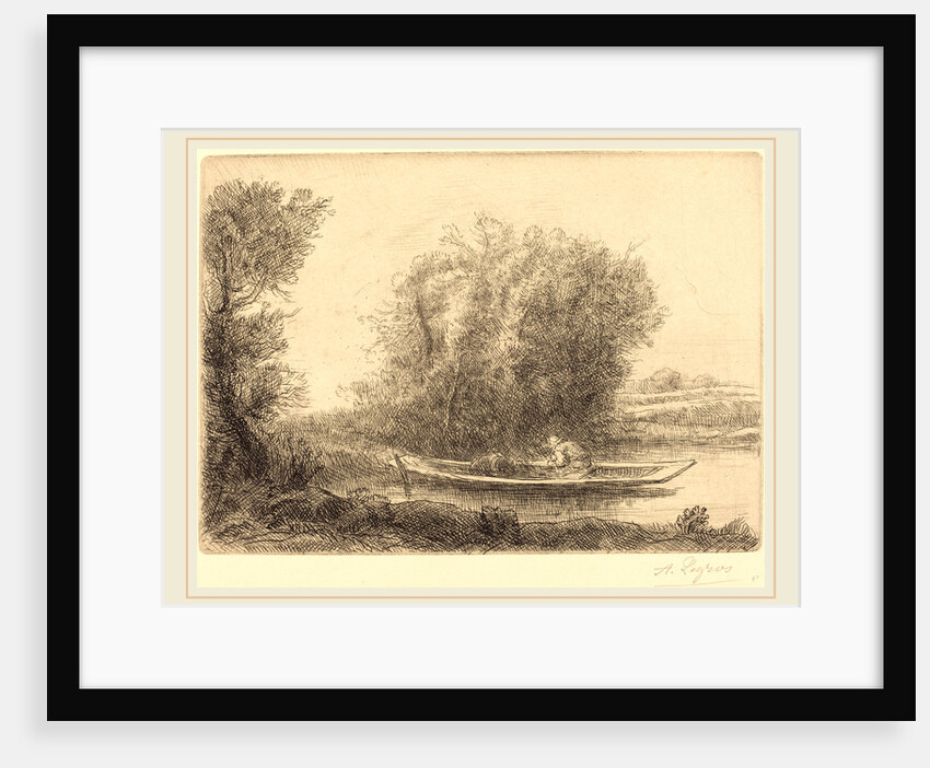 Bend in the River by Alphonse Legros