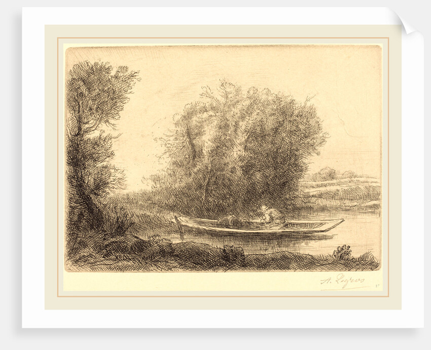 Bend in the River by Alphonse Legros