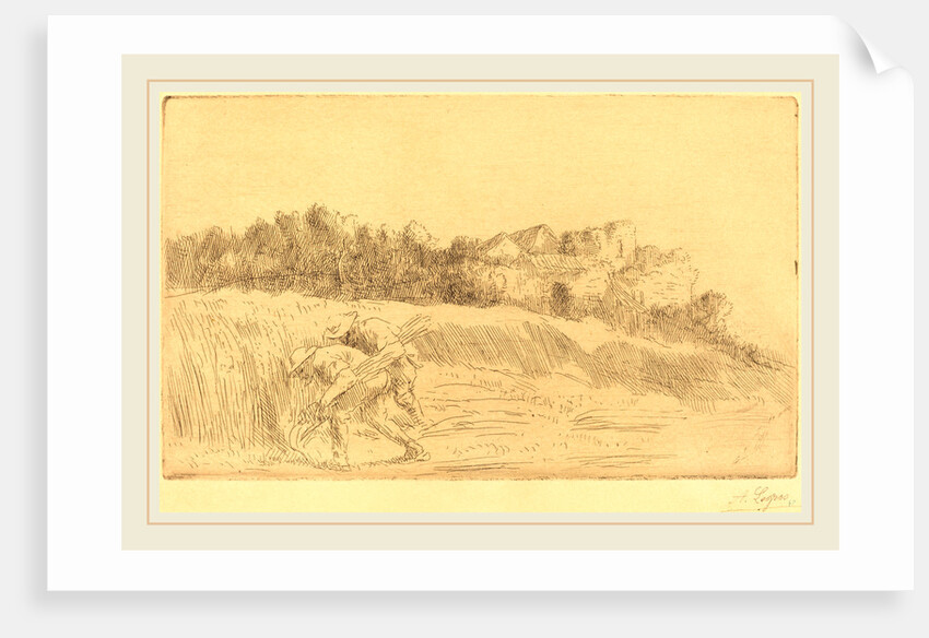 Harvesters (Les moissoneurs) by Alphonse Legros