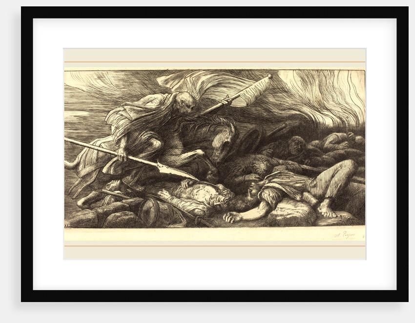 The Triumph of Death: After the Battle by Alphonse Legros