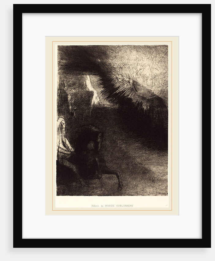 Pélerin du monde sublunaire, 1891 by Odilon Redon