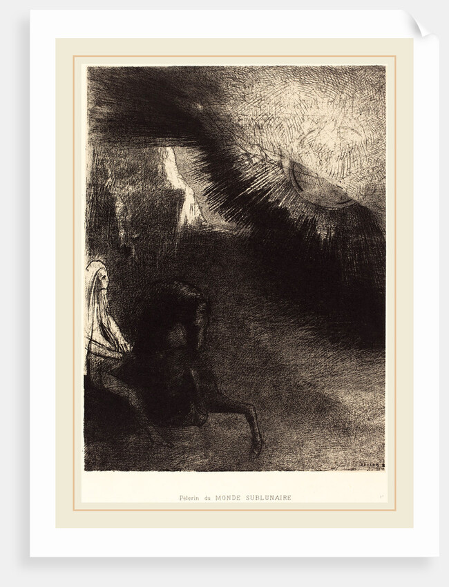 Pélerin du monde sublunaire, 1891 by Odilon Redon