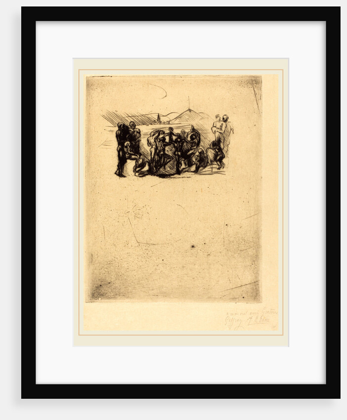 La Ronde, probably 1883 by Auguste Rodin