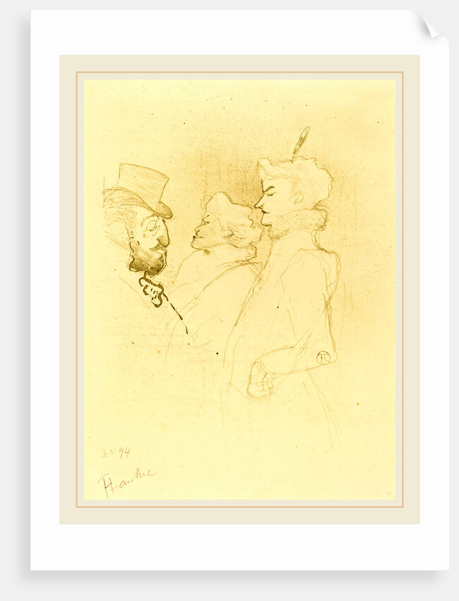 Why Not?Once Is Not a Habit, 1893 by Henri de Toulouse-Lautrec
