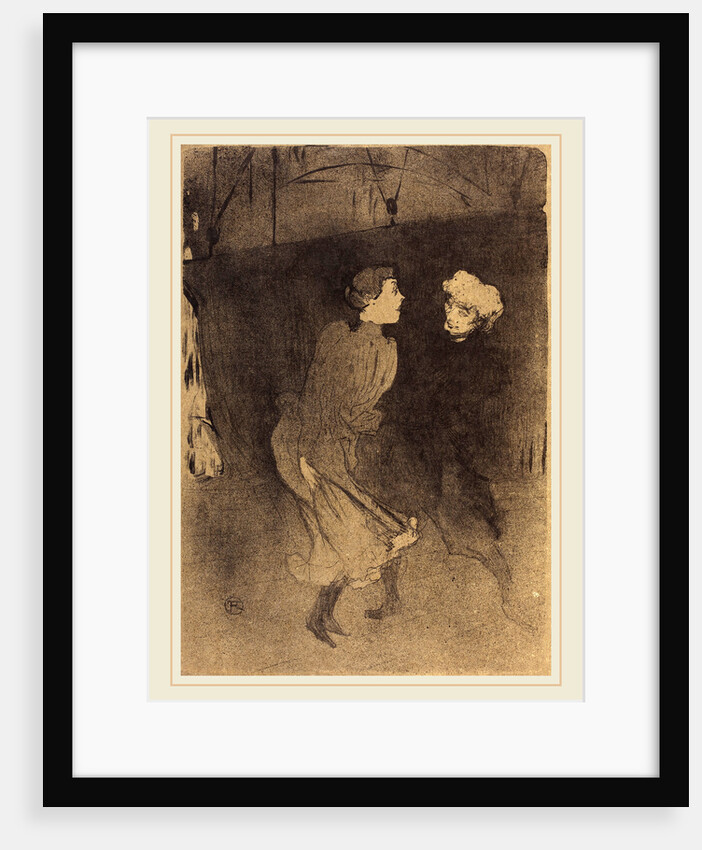 Dress Rehearsal at the Folies-Bergere, 1893 by Henri de Toulouse-Lautrec