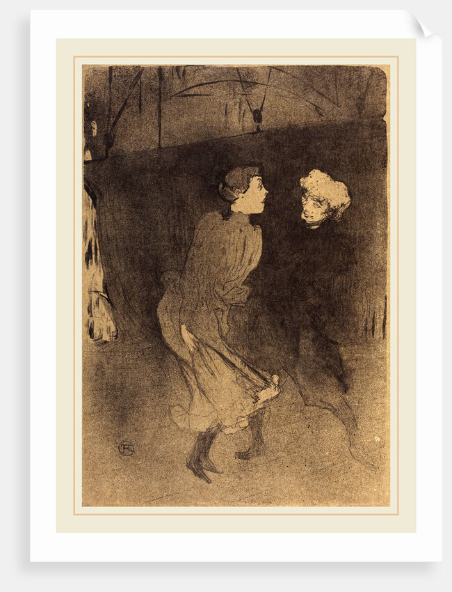 Dress Rehearsal at the Folies-Bergere, 1893 by Henri de Toulouse-Lautrec