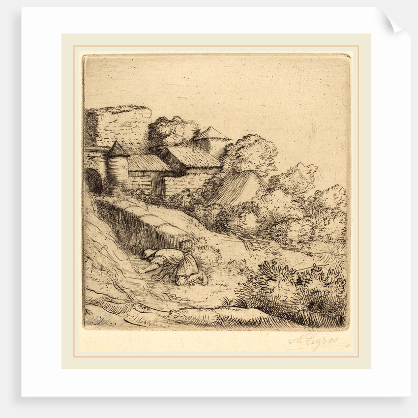 Little Burner of Grass by Alphonse Legros