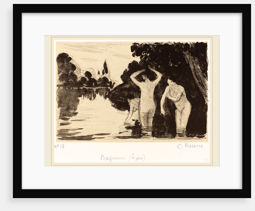 Baigneuses, c. 1895 by Camille Pissarro
