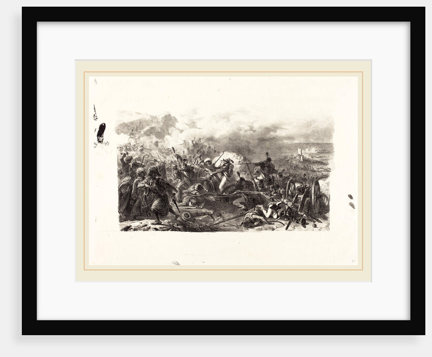 Episode from the Algerian War, 1831 by Auguste Raffet