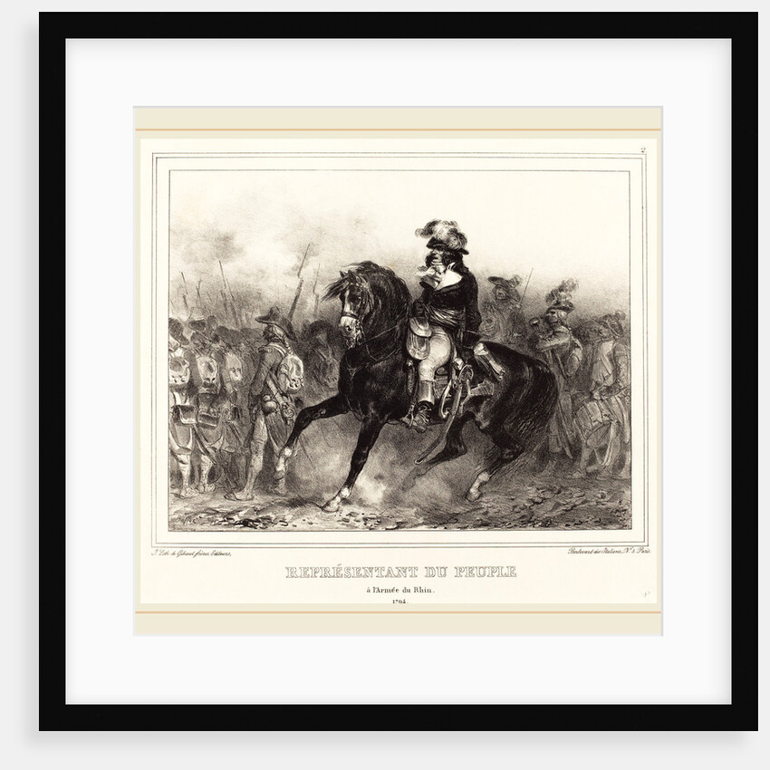 Representant du Peuple, 1834 by Auguste Raffet