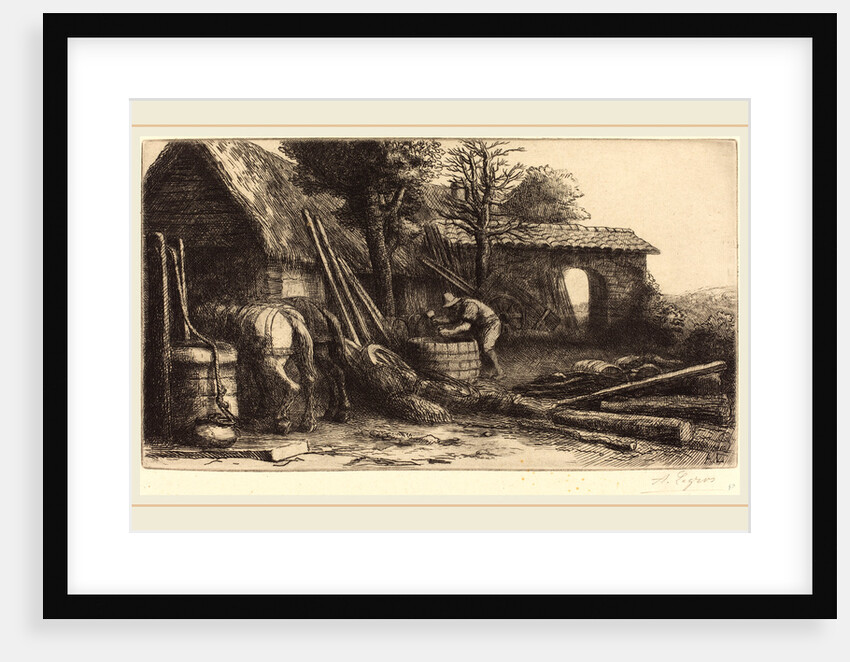 The Cooper by Alphonse Legros