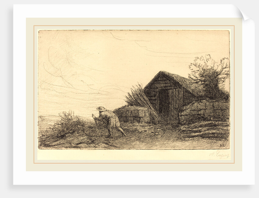 Along the Top of the Hill by Alphonse Legros