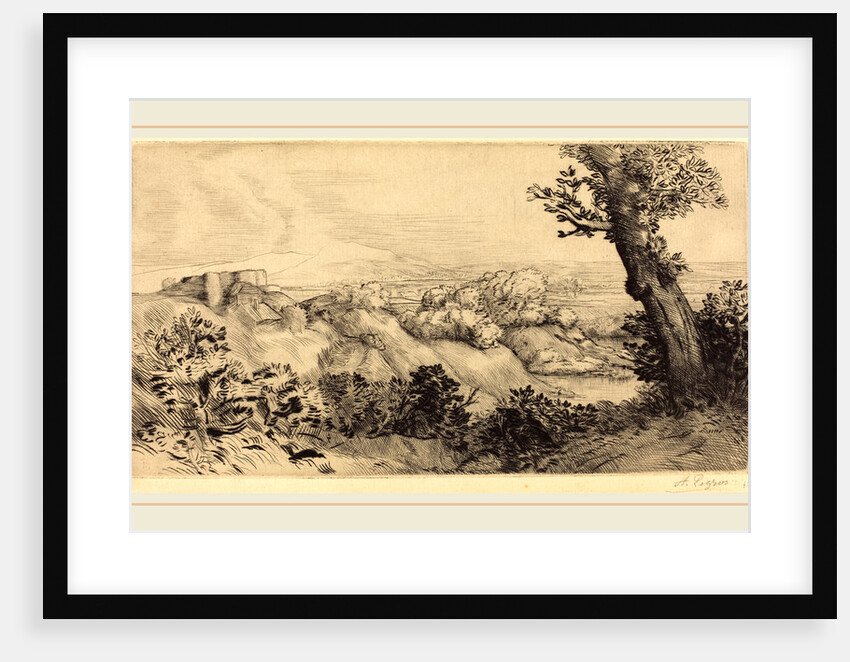 Top of the Hill by Alphonse Legros