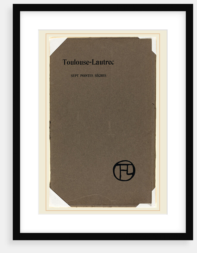 Sept pointes seches by Henri de Toulouse-Lautrec
