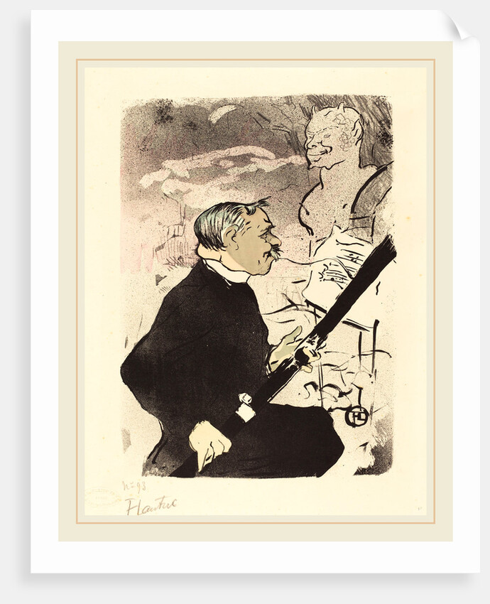 For You, 1893 by Henri de Toulouse-Lautrec