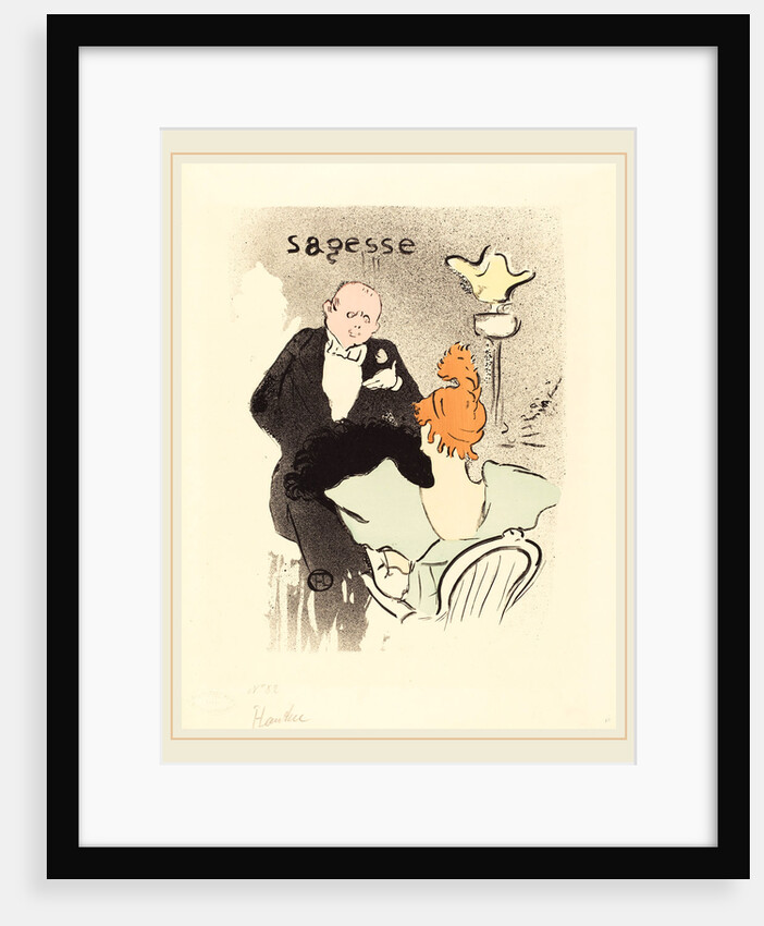 Wisdom, 1893 by Henri de Toulouse-Lautrec