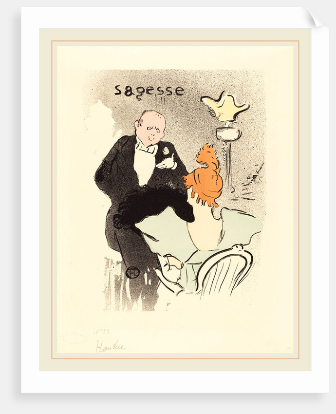 Wisdom, 1893 by Henri de Toulouse-Lautrec