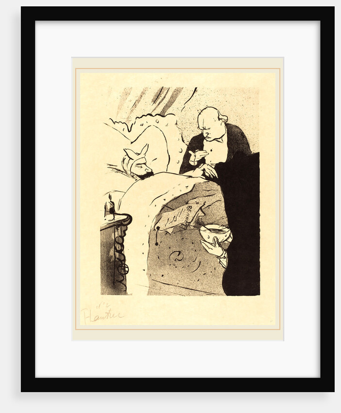 Sick Carnot!, 1893 by Henri de Toulouse-Lautrec