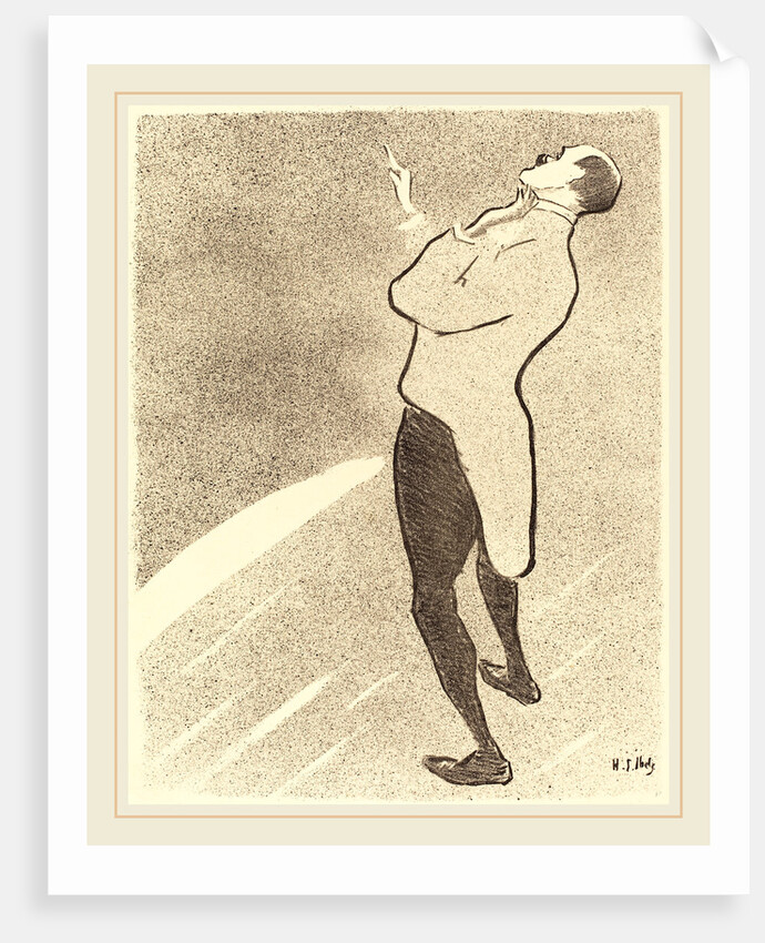 Singer, 1893 by Henri-Gabriel Ibels