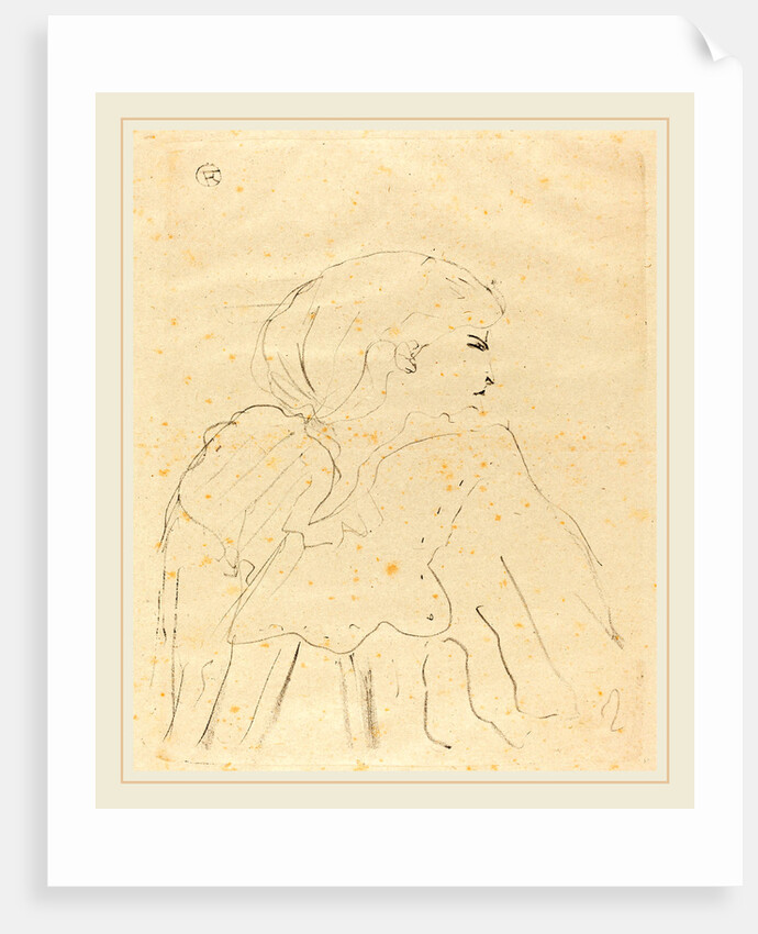 Cassive, 1896 by Henri de Toulouse-Lautrec