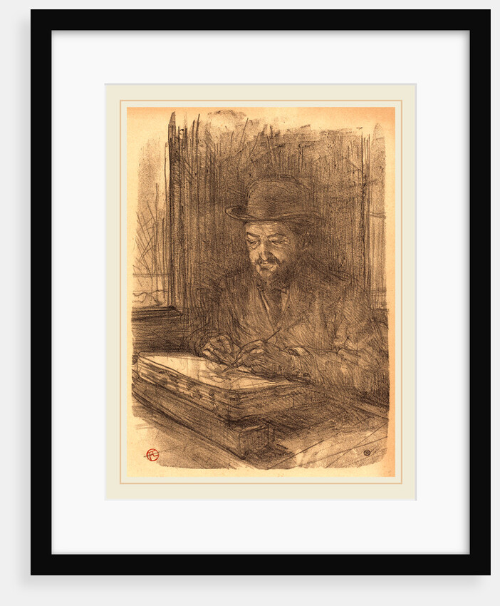 The Fine Printmaker Adolphe Albert, 1898 by Henri de Toulouse-Lautrec